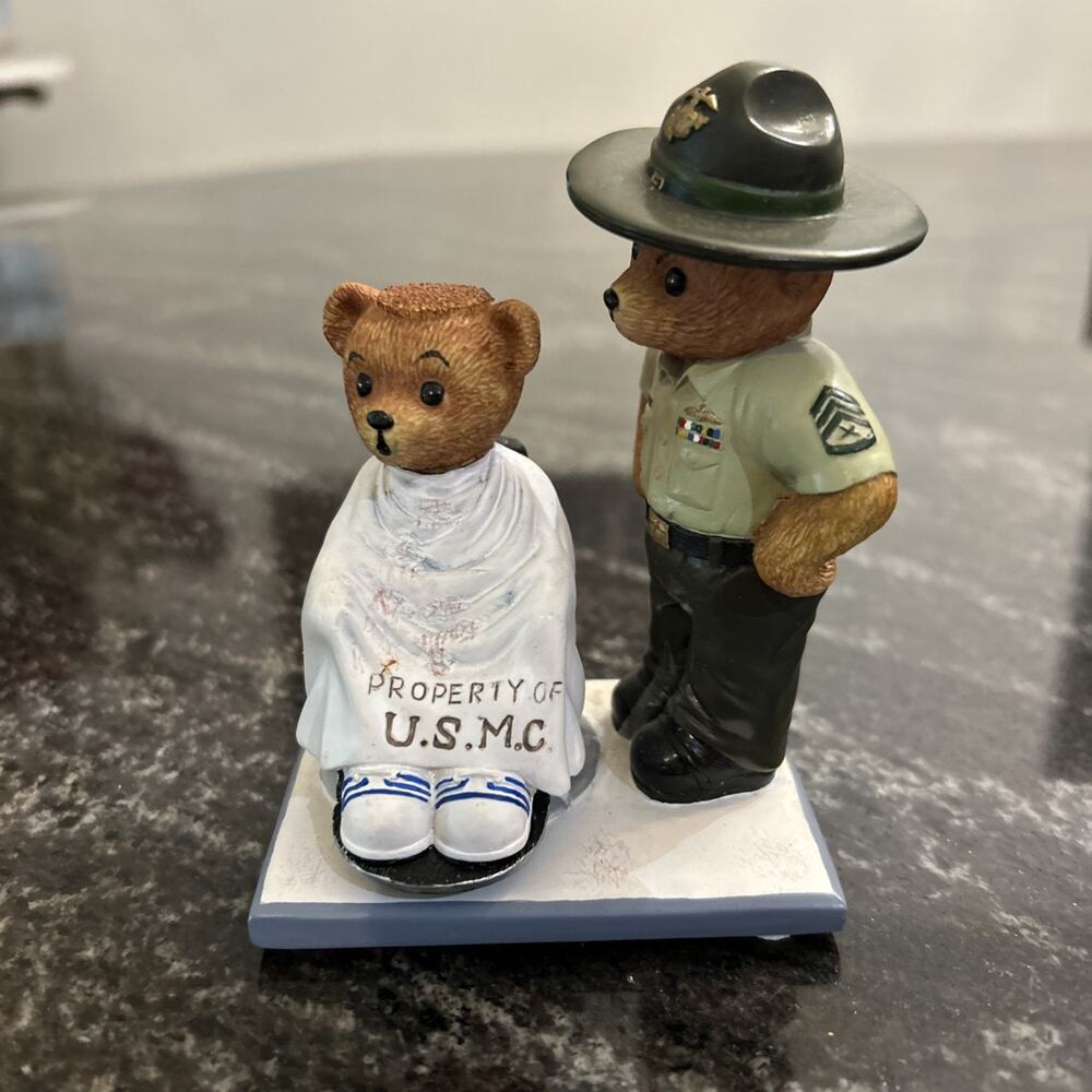 Faithful Fuzzies Marine Corps Boot Camp Bears Collection“A Cut Above” USMC